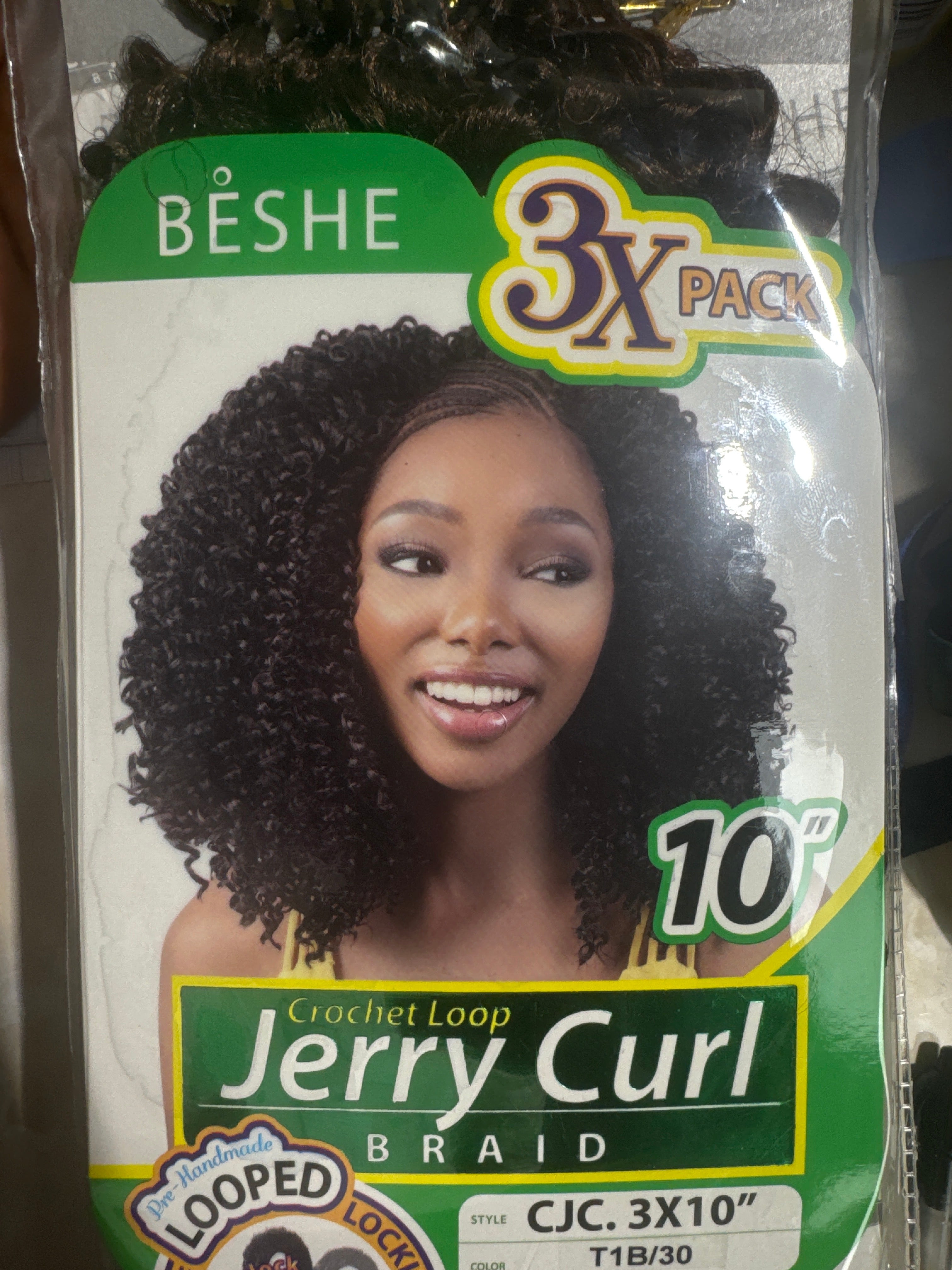 BESHE JERRY CURL CROCHET BRAID