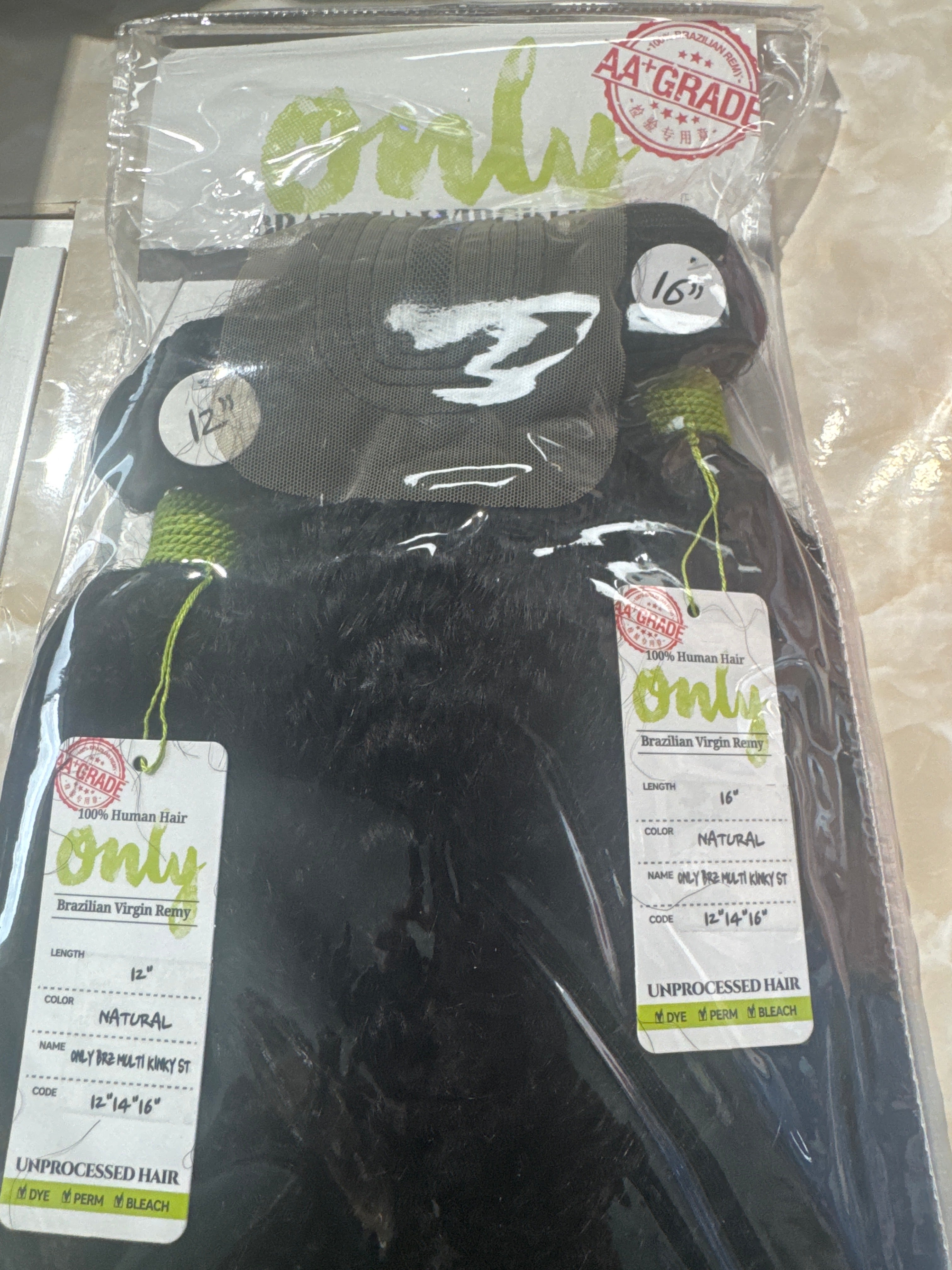 ZURY BRAZILIAN UNPROCESSED HUMAN HAIR