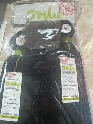 ZURY BRAZILIAN UNPROCESSED HUMAN HAIR