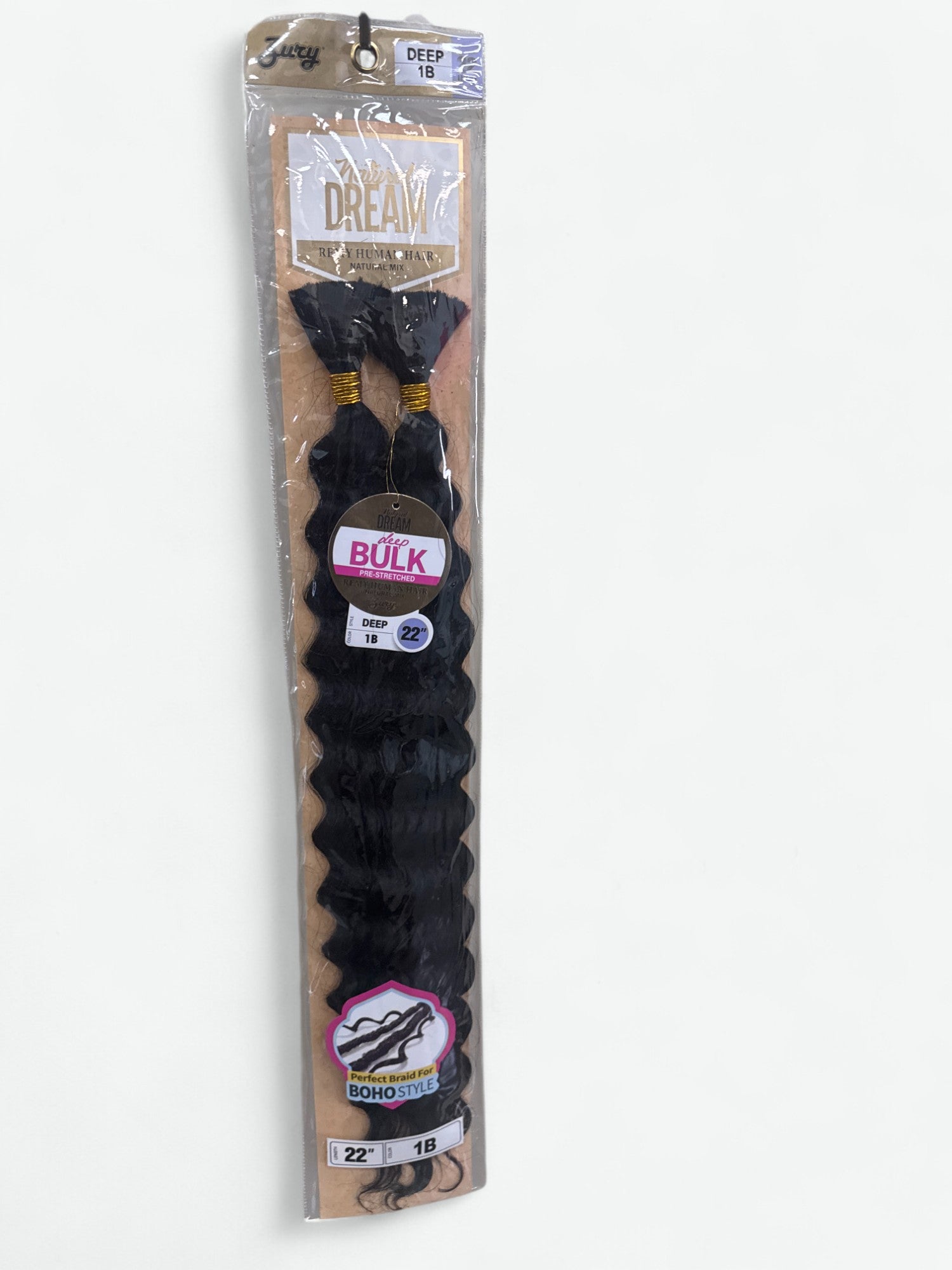 ZURY BULK PRE-STRETCHED REMY HUMAN HAIR