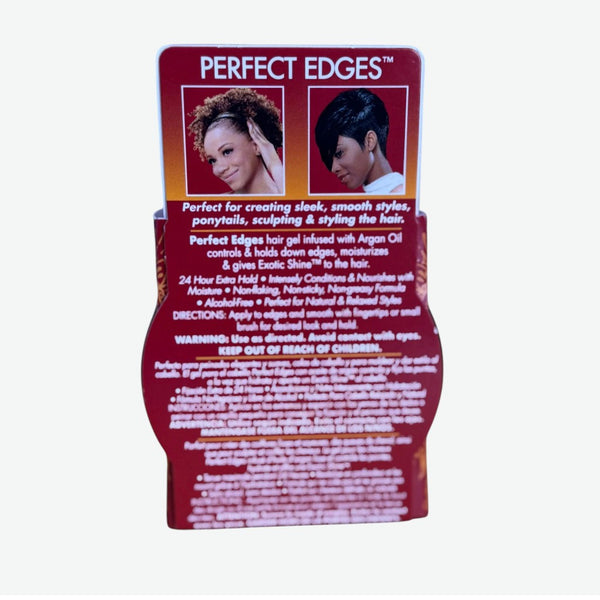 CREME OF NATURE  ARGAN PERFECT EDGES 24HR EXTRA HOLD