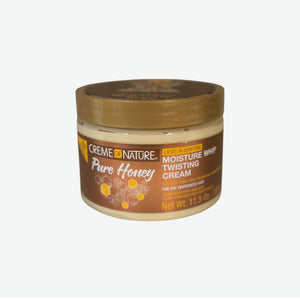 CREME OF NATURE PURE HONEY MOISTURE WHIP TWISTING CREAM