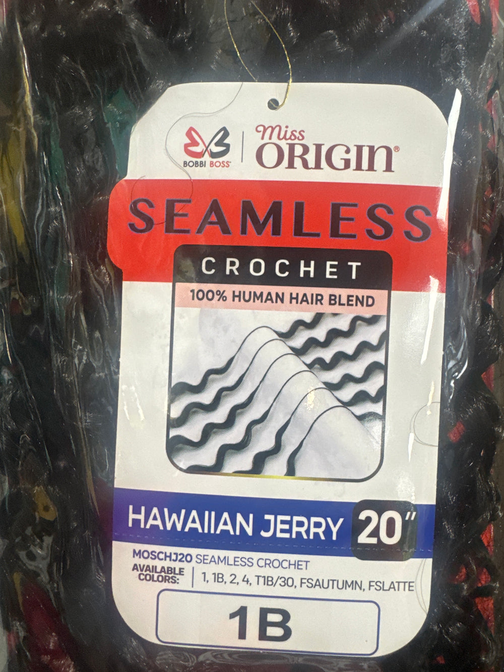 Bobbi Boss Miss Origin Hawaiian Jerry 20" Seamless Crochet