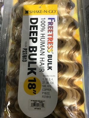 SHAKE N GO FREETRESS 100% HUMAN HAIR