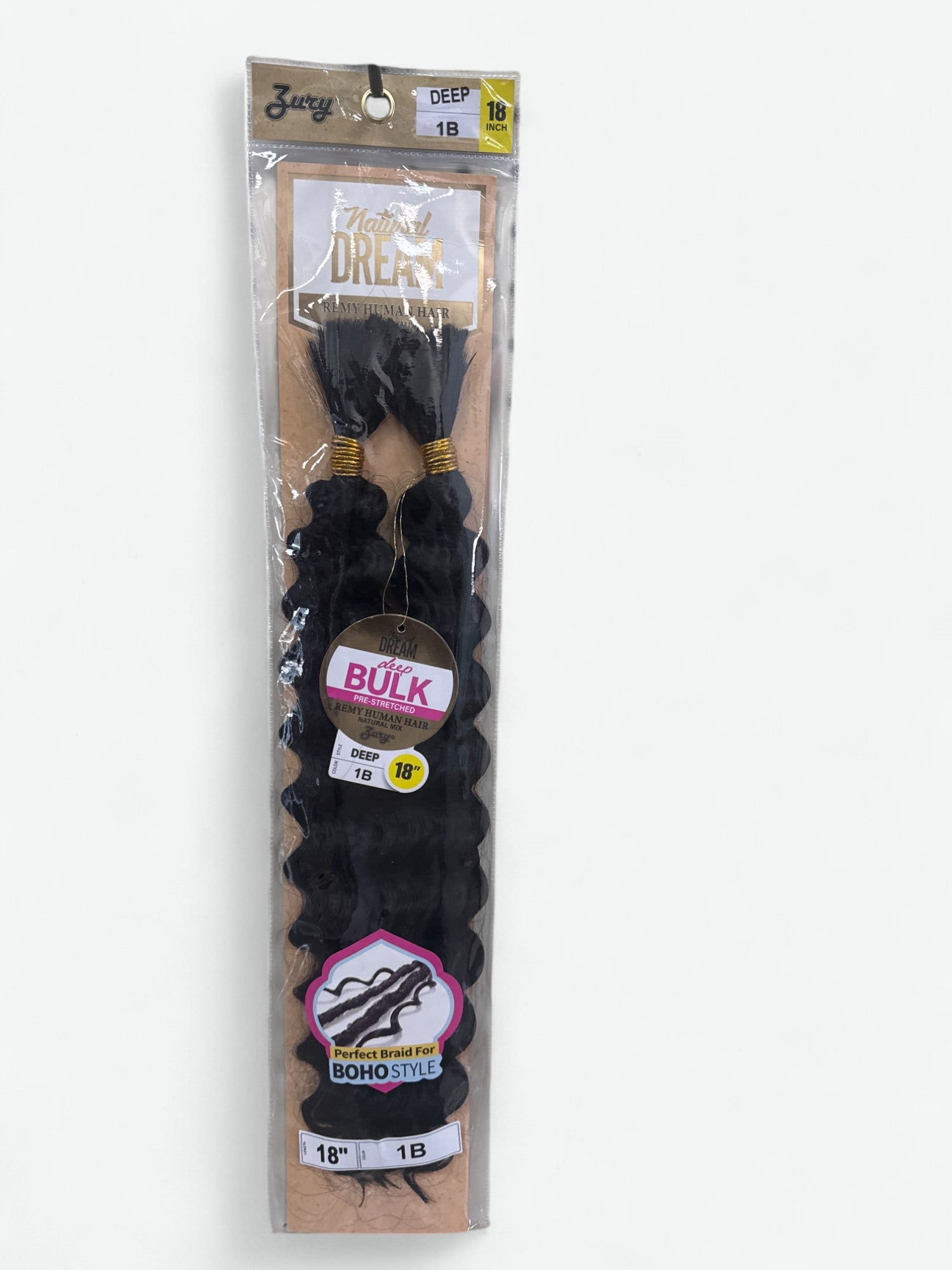 ZURY BULK PRE-STRETCHED REMY HUMAN HAIR