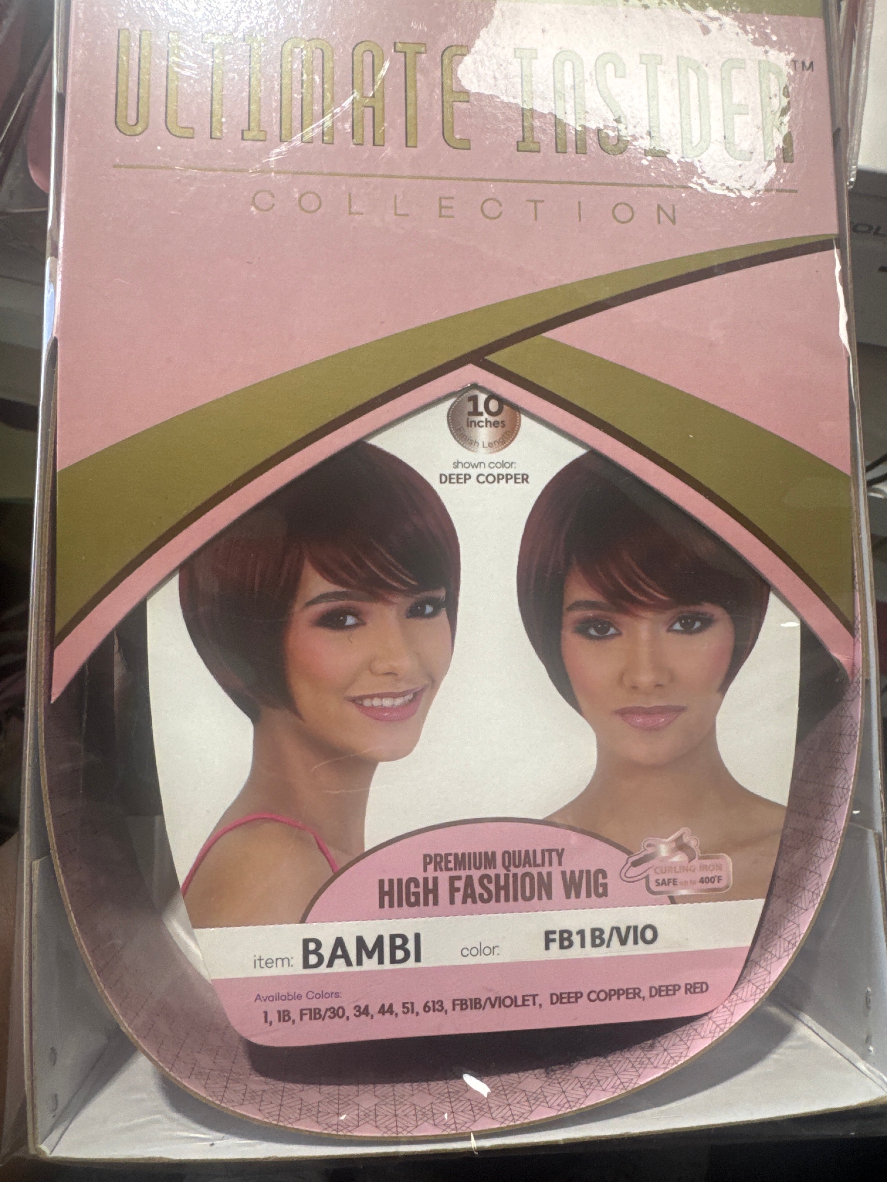 BESHE ULTIMATE INSIDER FASHON WIGS