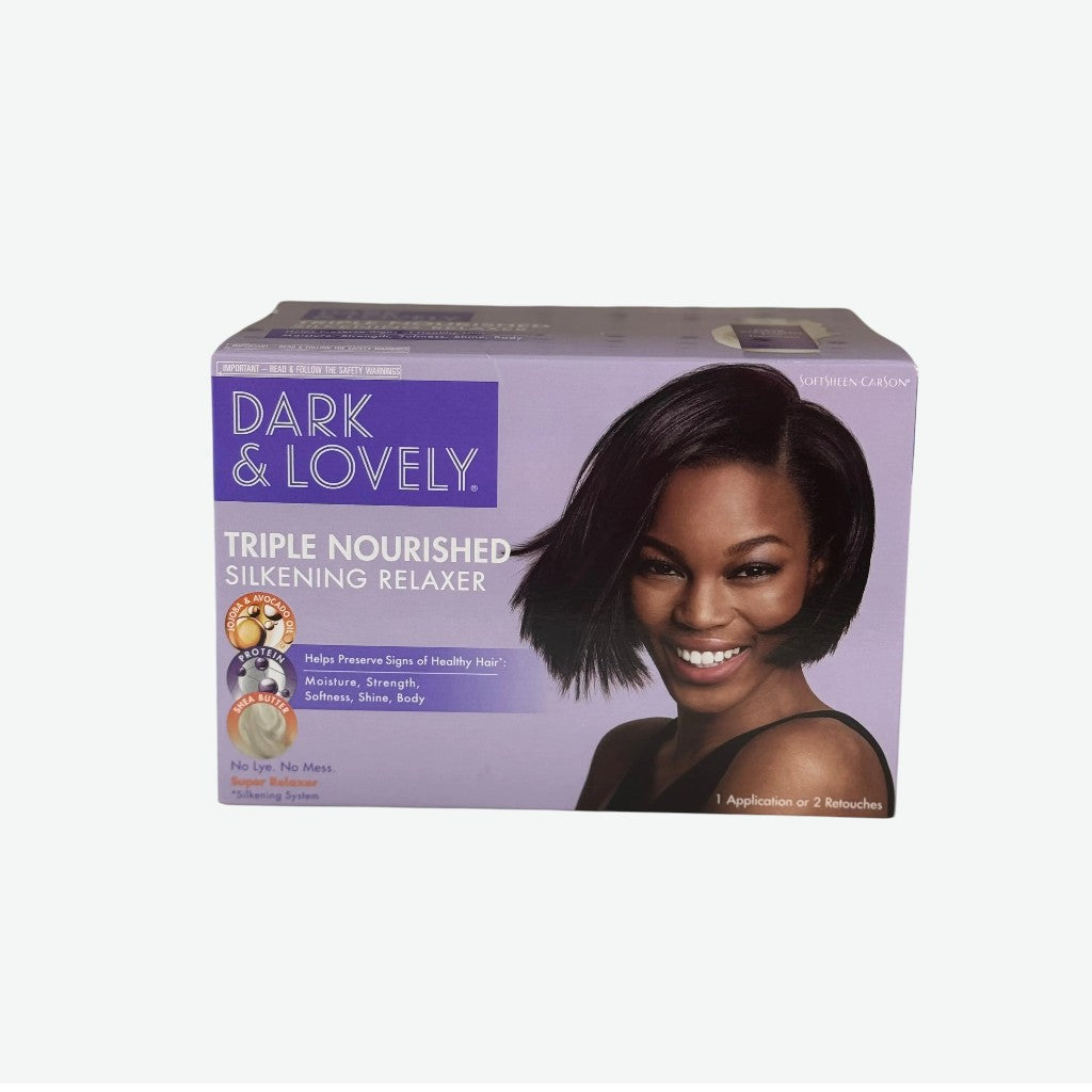 DARK & LOVELY TRIPLE NOURISHED SILKENING RELAXER