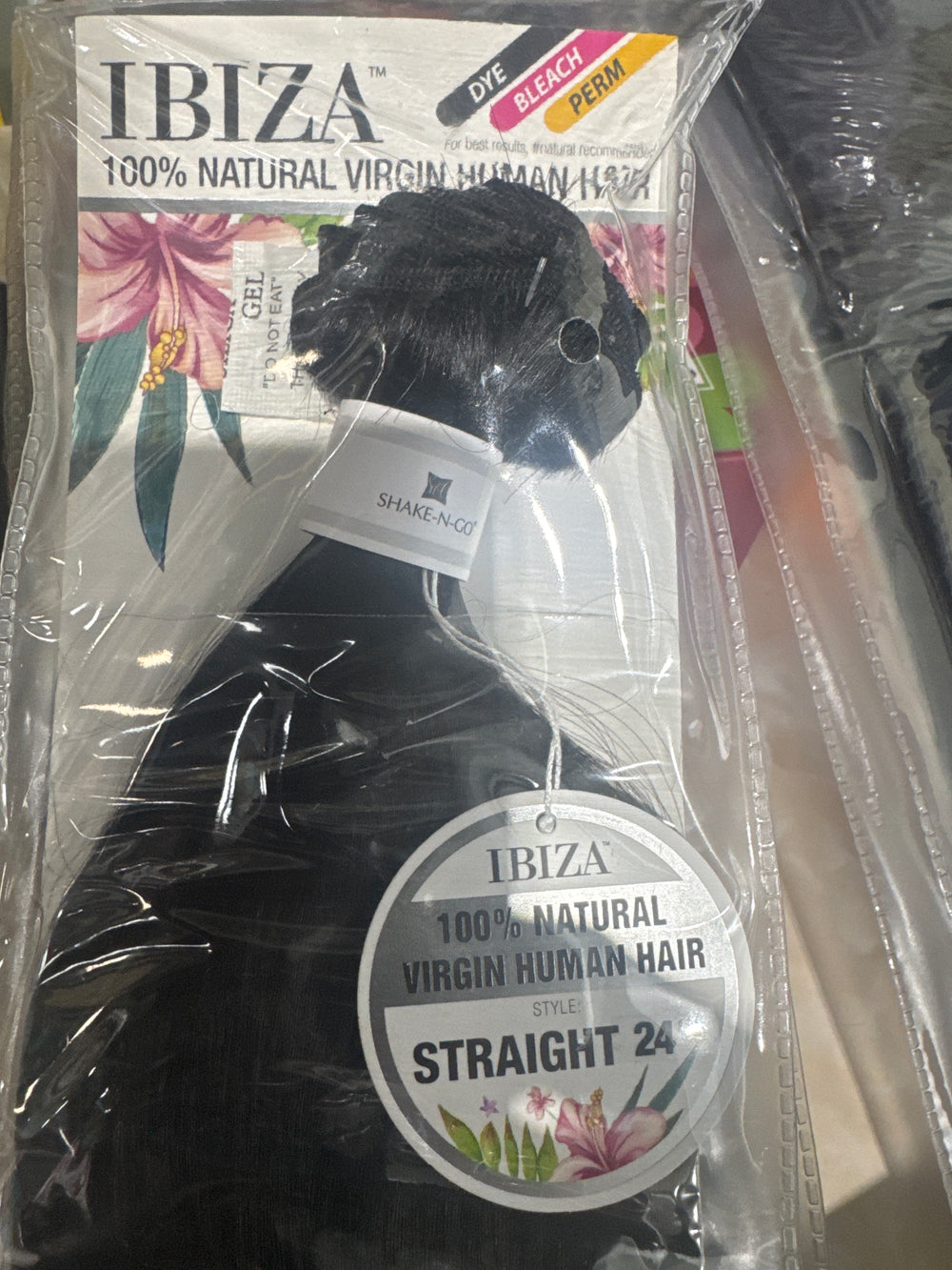 SHAKE N GO  IBIZA 100% NATURAL VIRGIN HUMAN HAIR