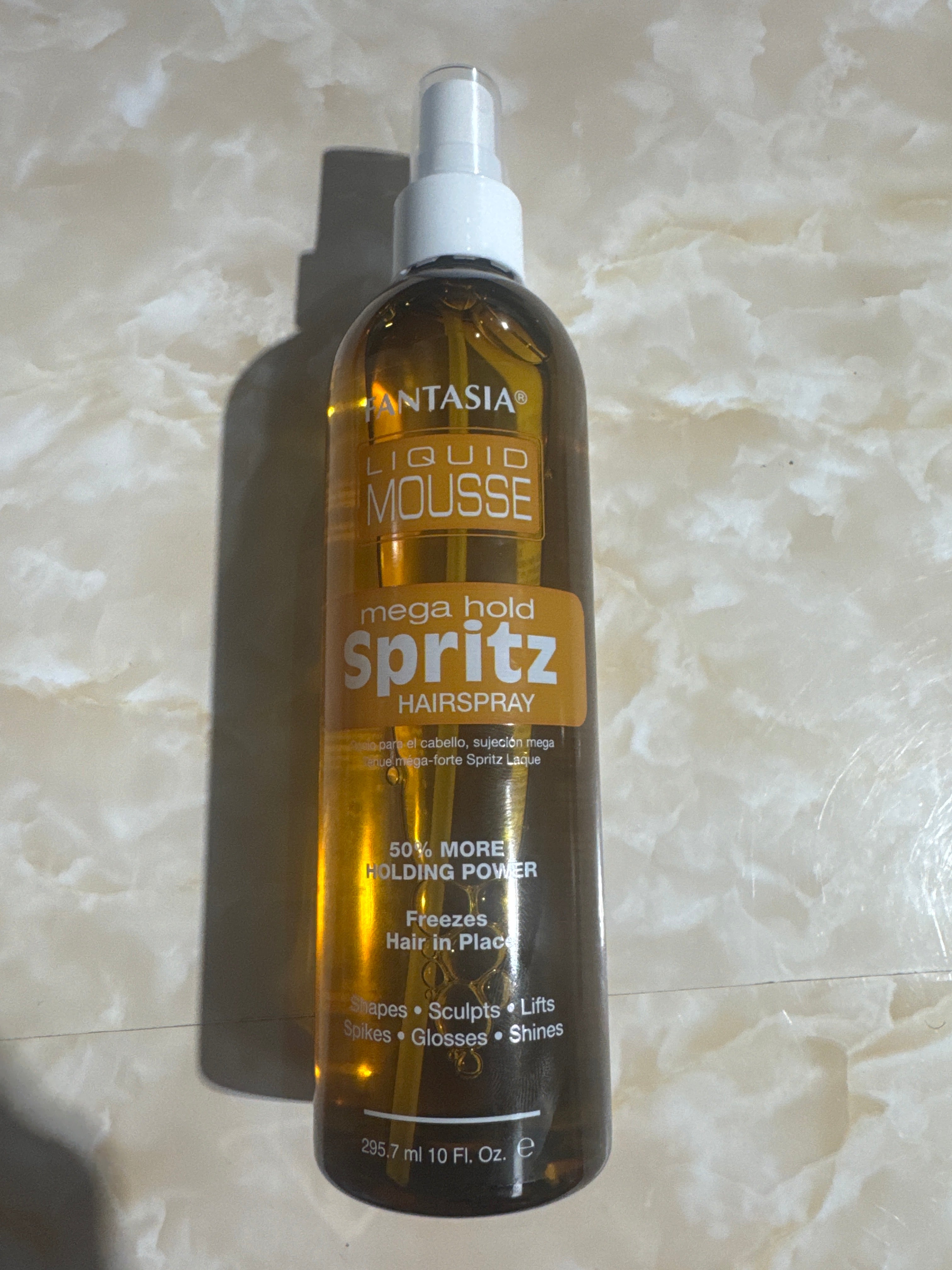 FANTASIA LIQUID MOUSSE MEGA HOLD SPRITZ HAIR SPRAY