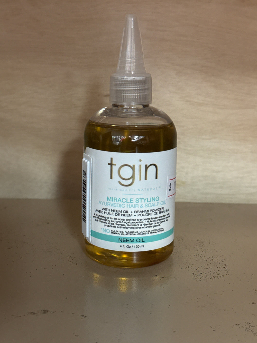 tgin Miracle Styling Ayurvedic Hair & Scalp Oil - Neem Oil
