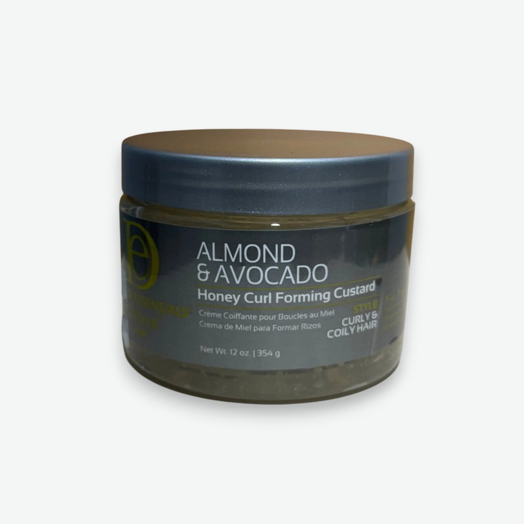 DESIGN ESSENTIAL ALMOND & AVOCADO HONEY CURLING FORMING CUSTARD