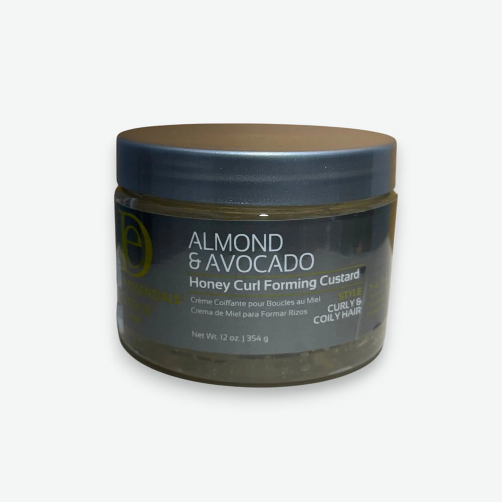 DESIGN ESSENTIAL ALMOND & AVOCADO HONEY CURLING FORMING CUSTARD