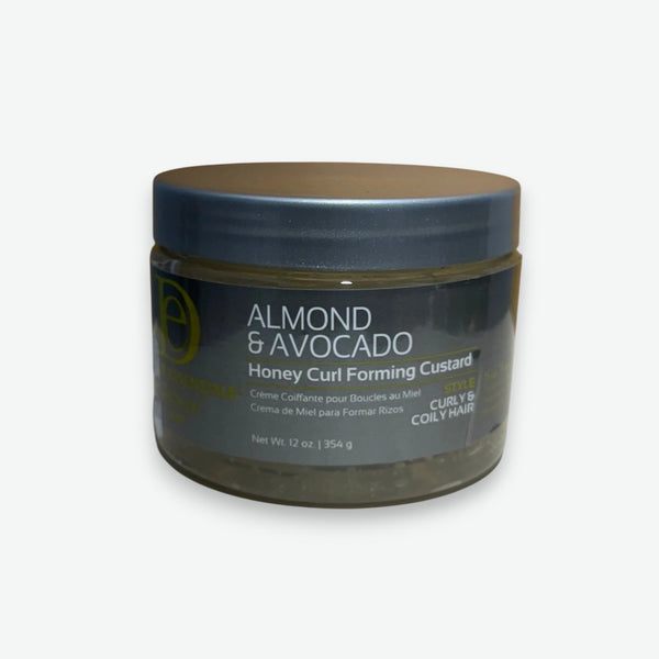 DESIGN ESSENTIAL ALMOND & AVOCADO HONEY CURLING FORMING CUSTARD