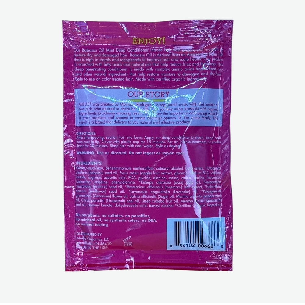 MIELLE ES BABA/MINT DEEP COND 12/DP