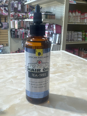 AFRICAN ANTI AGING PREMIUM HAIR OIL PEPPERMINT 3.38 OZ