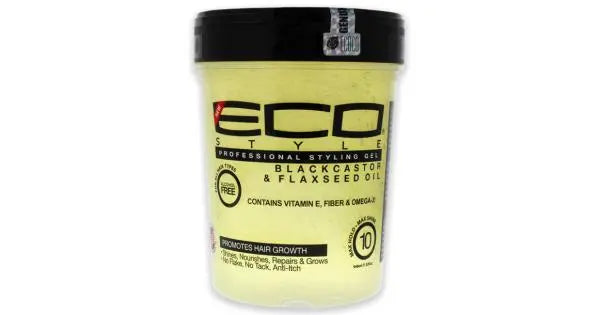 ECO STYLE BLACK CASTOR & FLAXSEED GEL