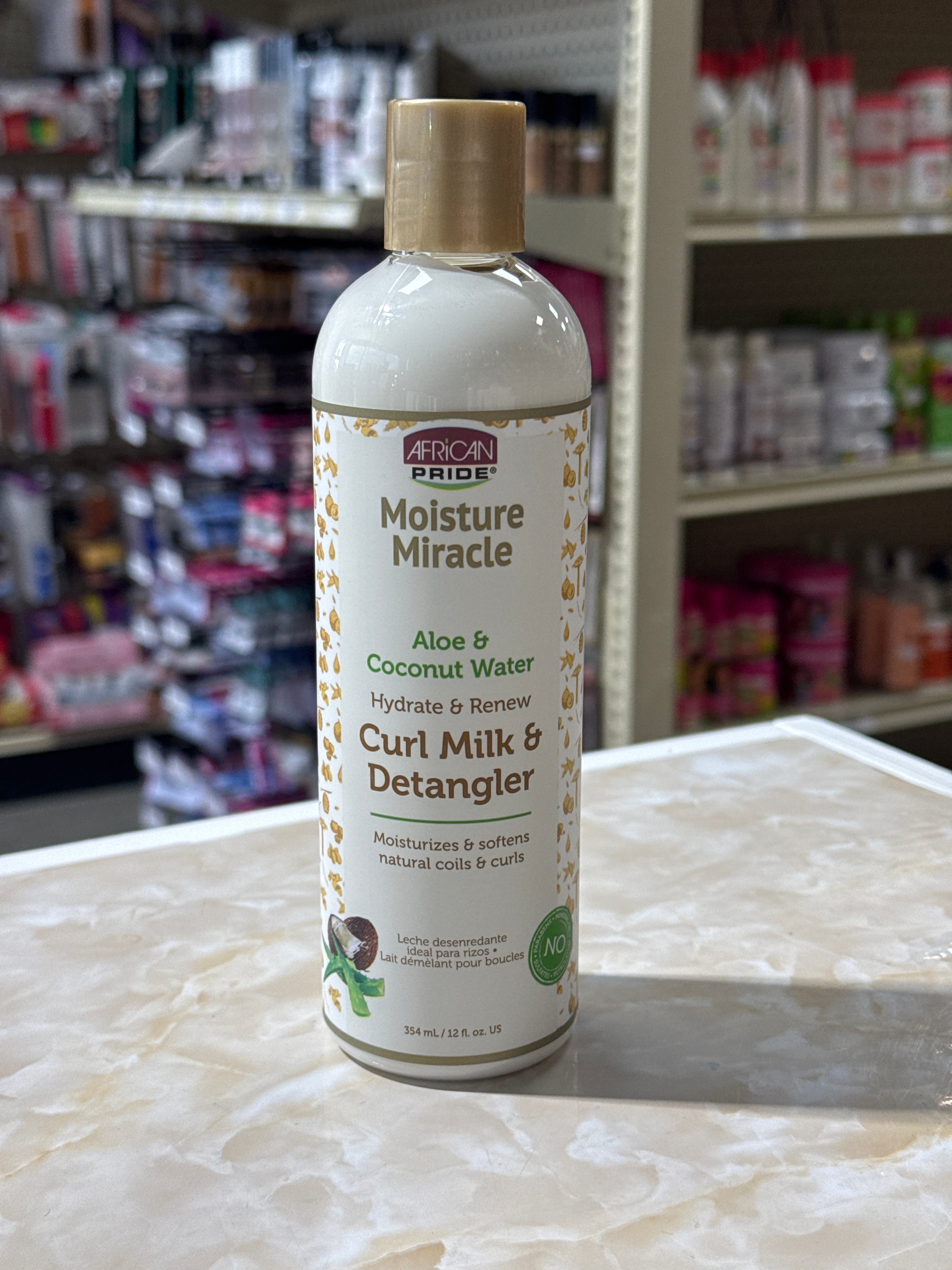 AFRICAN PRIDE MOISTURE MILK CURL MILK&DETANGLER