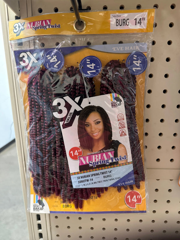 EVE HAIR -3X NUBIAN SPRING TWIST