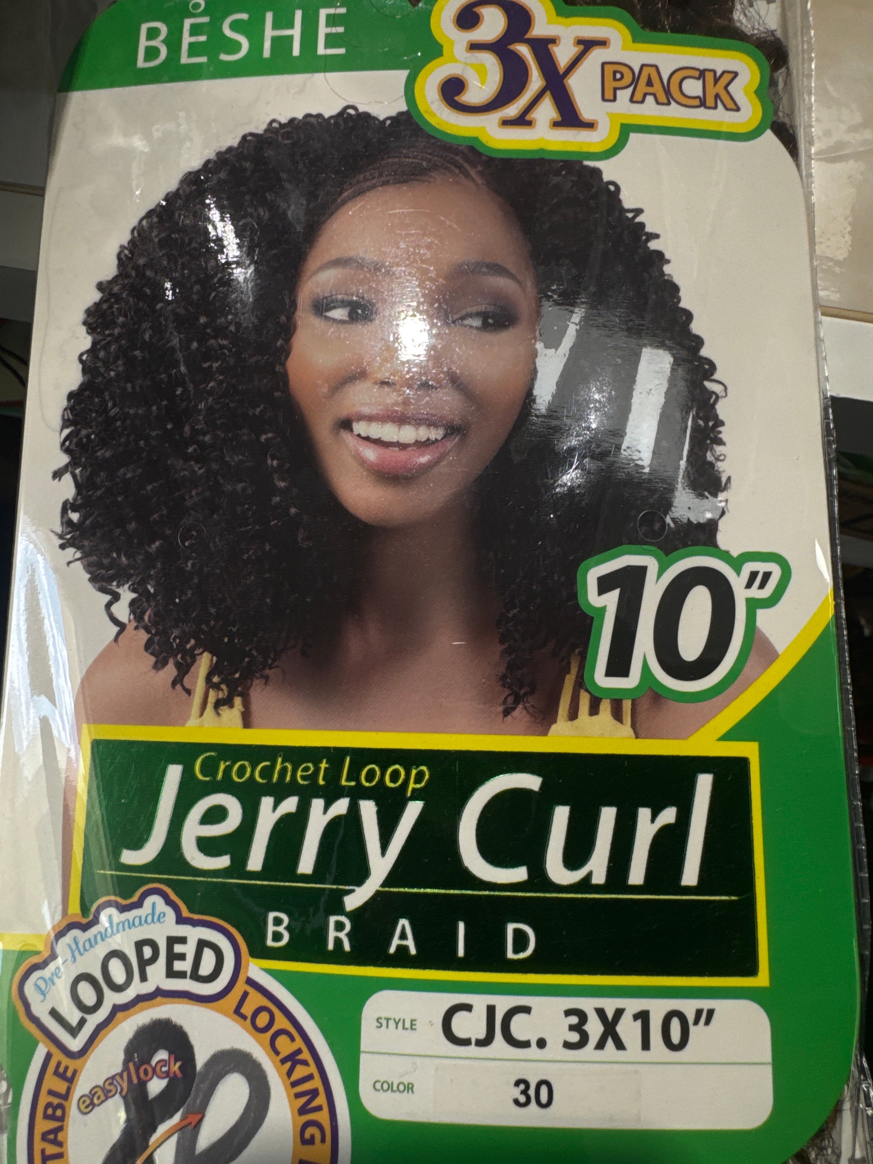 BESHE JERRY CURL CROCHET BRAID