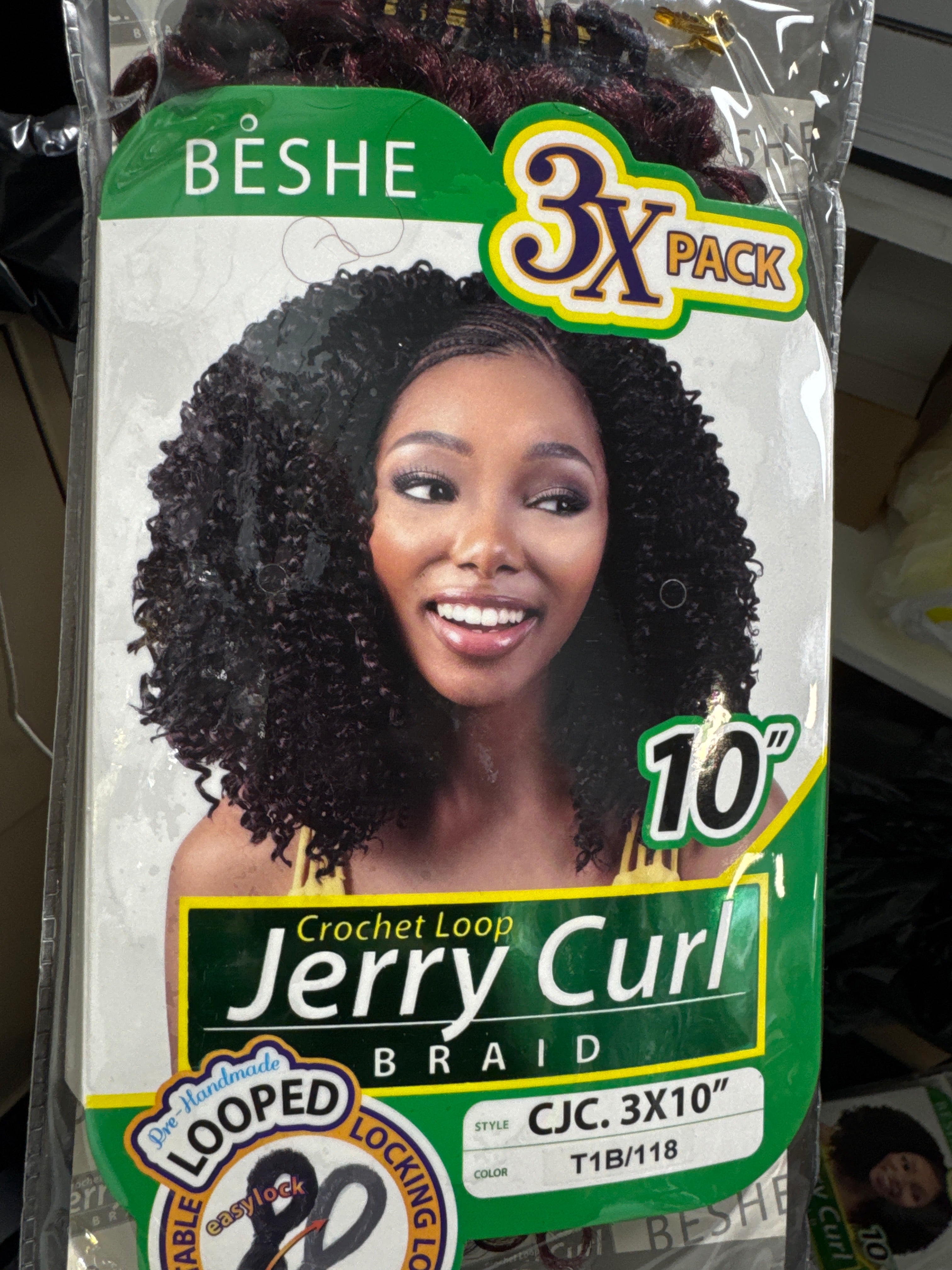 BESHE JERRY CURL CROCHET BRAID