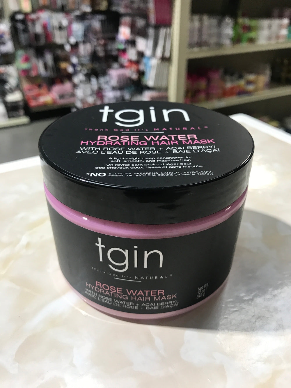 TGIN ROSE WATER HYDRATING HAIR MASK