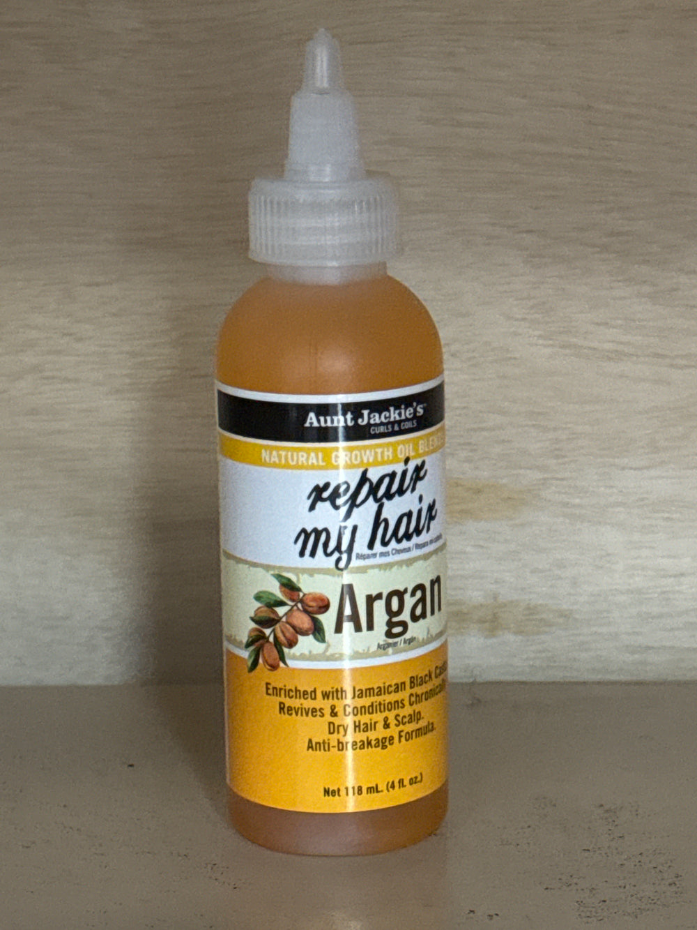 Aunt Jackie's Repair My Hair Argan Natural Growth Oil Blend