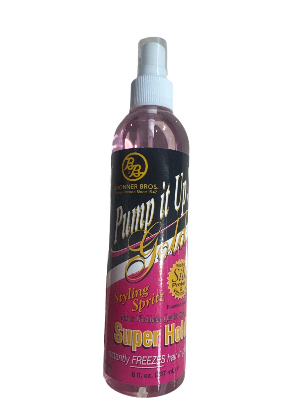 PUMP IT UP GOLD STYLING SPRITZ SUPER HOLD