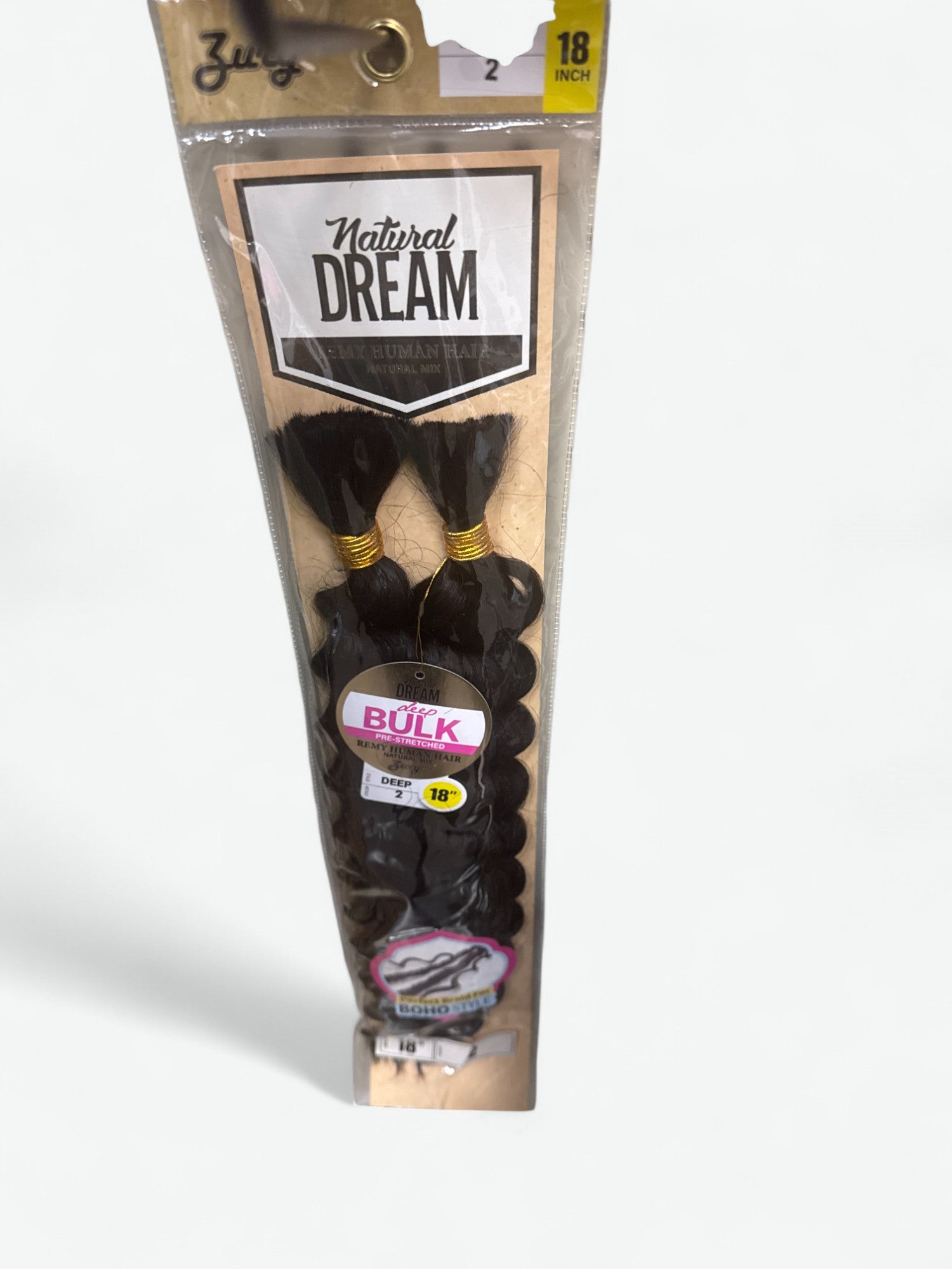 ZURY BULK PRE-STRETCHED REMY HUMAN HAIR