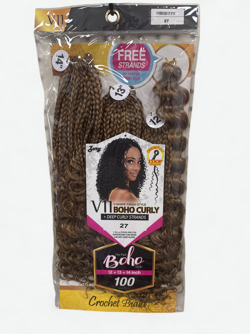 ZURY V11 BOHO CURLY CROCHET BRIADS
