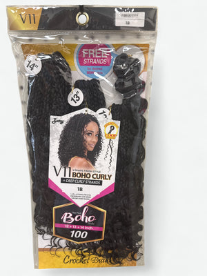 ZURY V11 BOHO CURLY CROCHET BRIADS