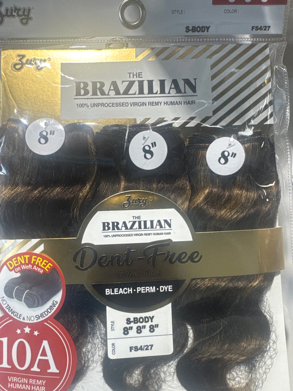 ZURY BRAZILIAN UNPROCESSED HUMAN HAIR