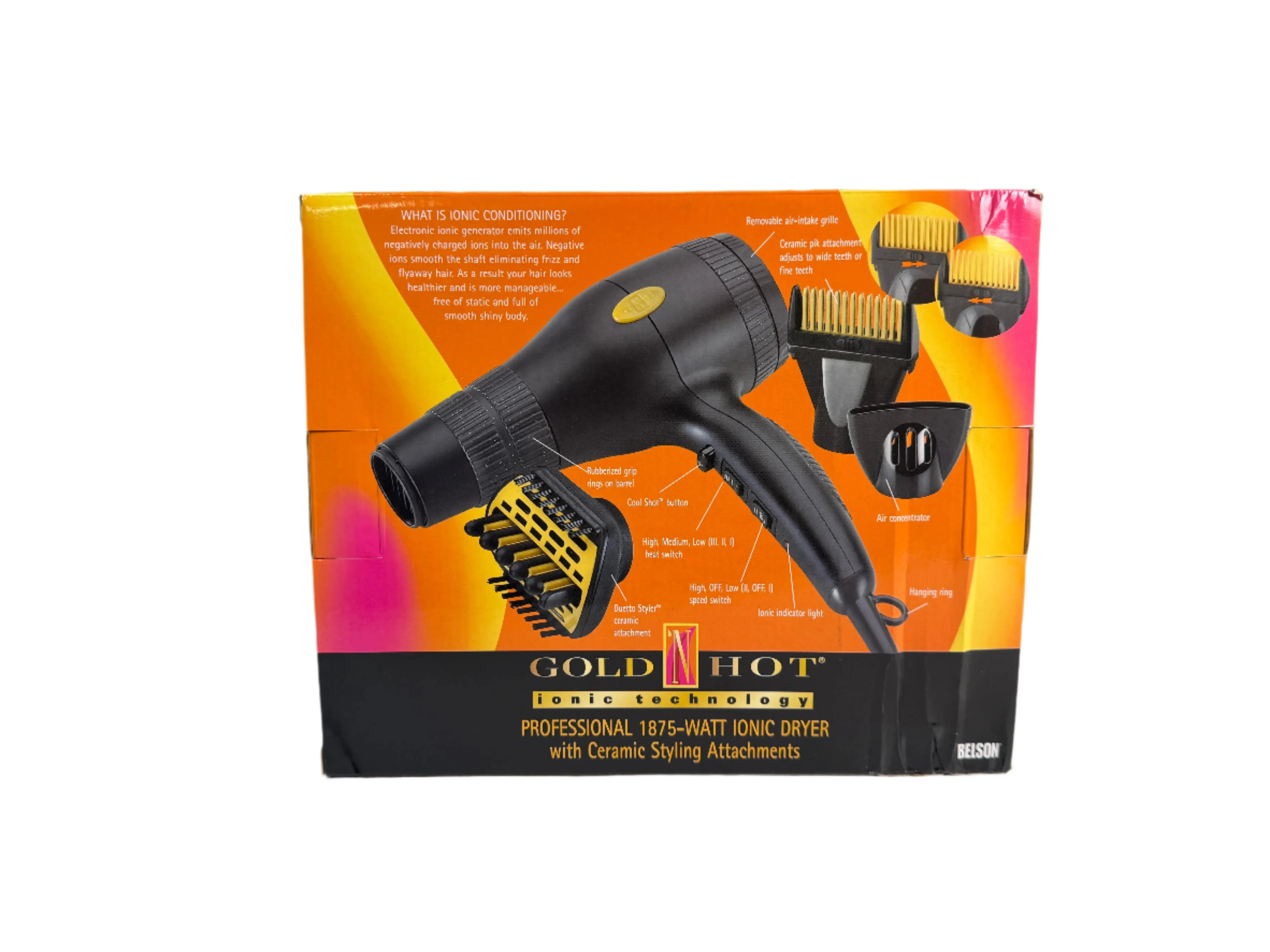 GOLD N HOT DRYER ION CERAMIC