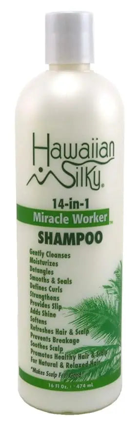 HAWAIIAN SILKY MIRACLE WORKER [14N1] SHAMPOO - Bogolo hair & beauty Supply
