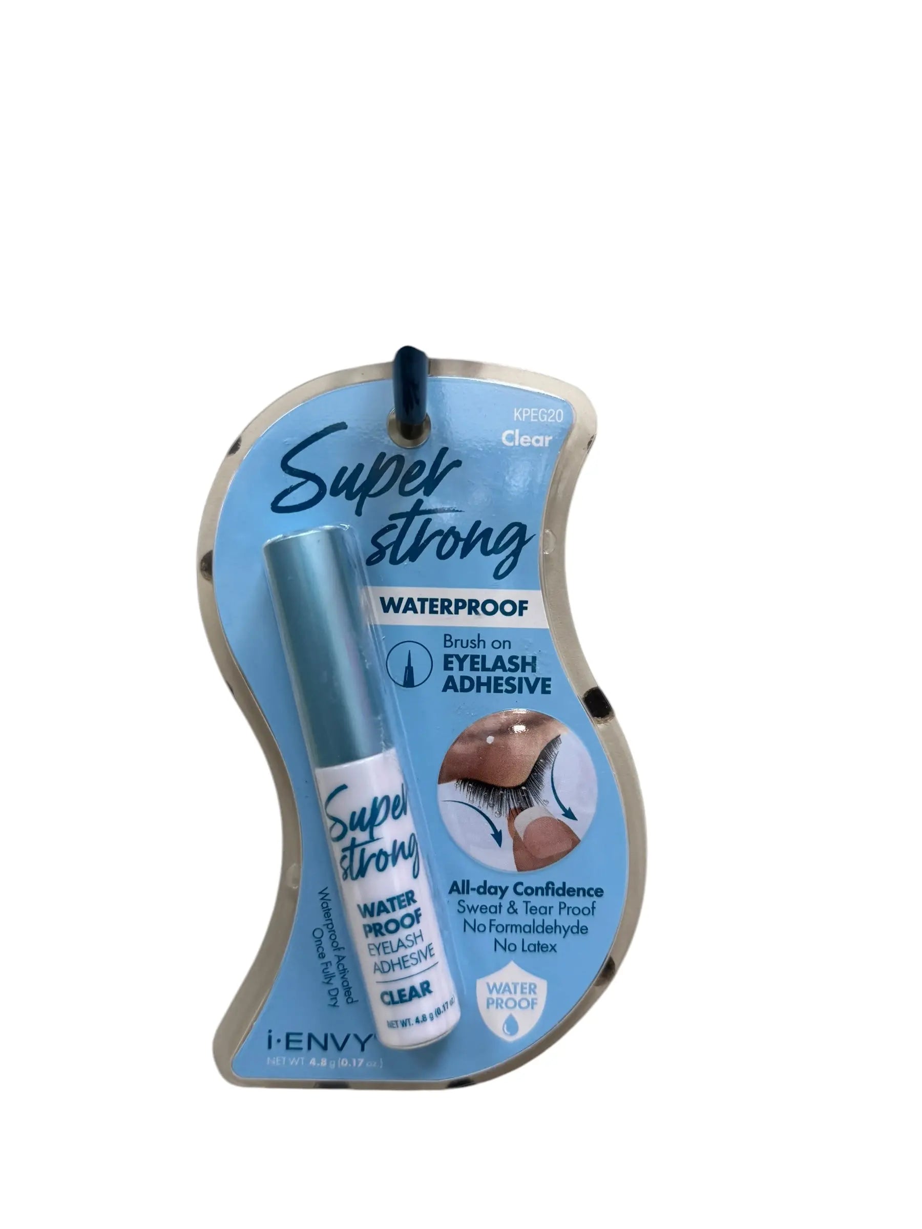 I-ENVY SUPER STRONG WATERPROOF EYELASH ADHESIVE -CLEAR