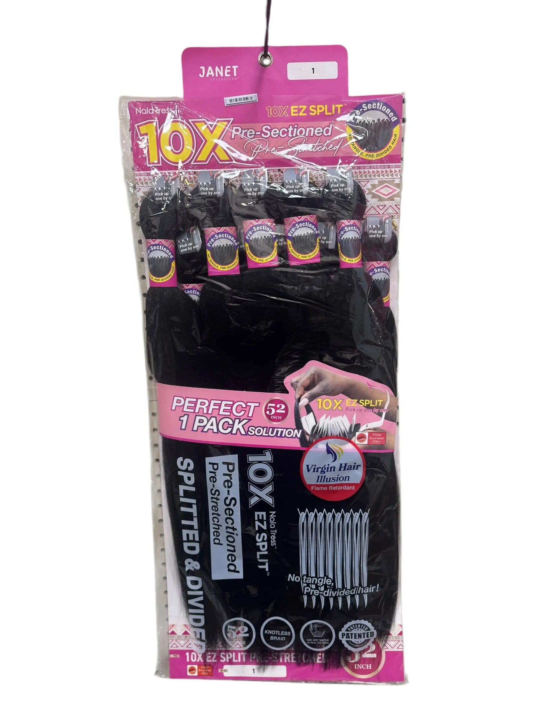 JANET-10X NALA TRESS PRE SECTIONED BRAID