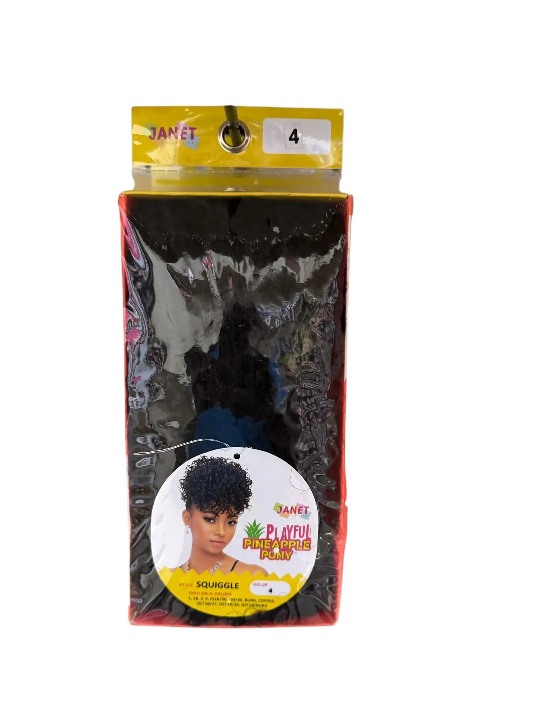 JANET PINEAPPLE PONY TAIL