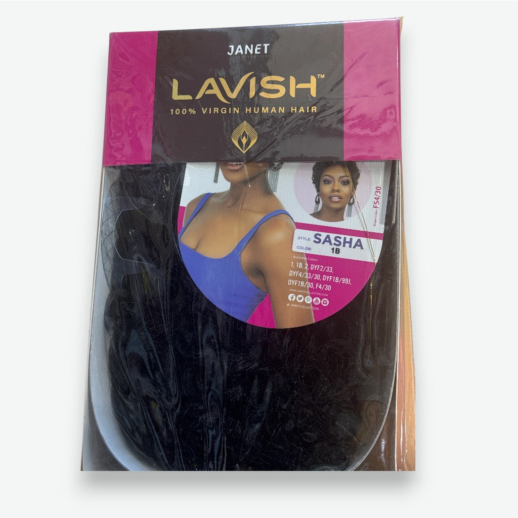 JANET COLLECTION- LAVISH 100% VIRGIN HUMAN HAIR