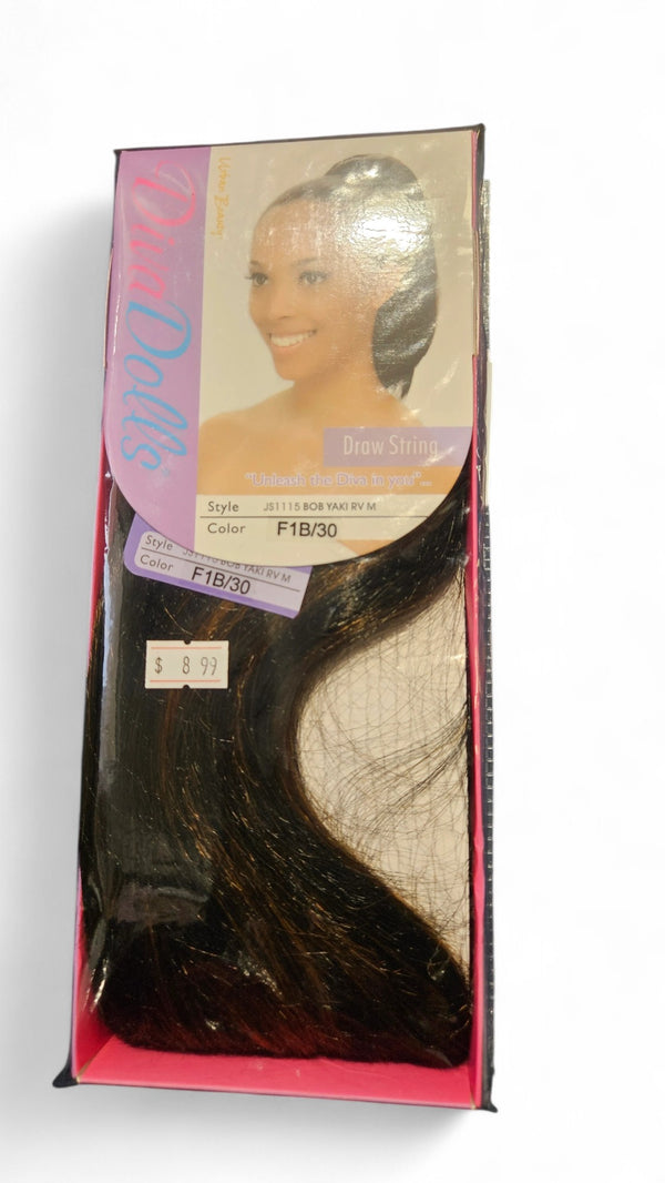 DIVA DOLLS DRAWSTRING PONYTAILS