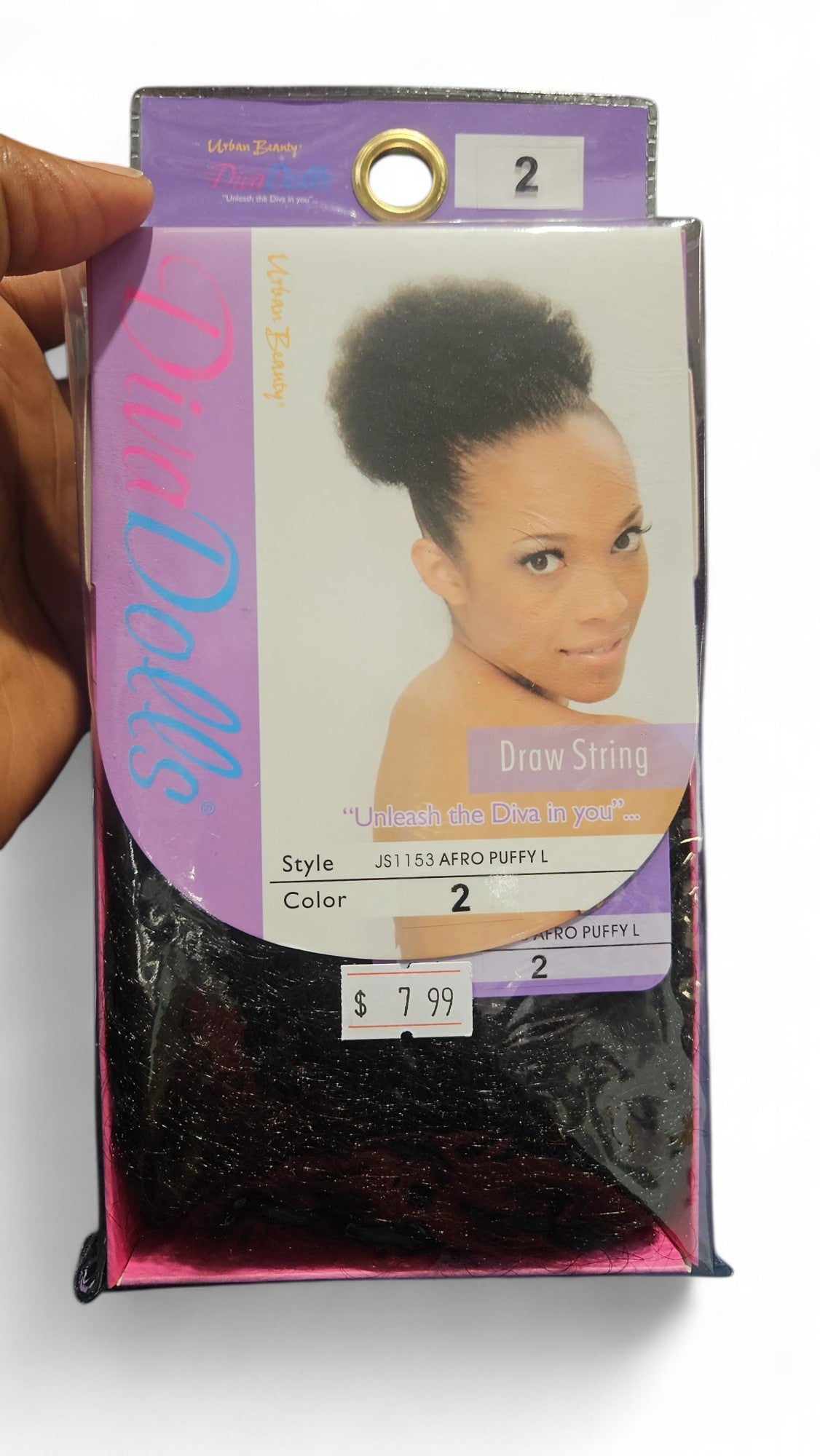 DIVA DOLLS DRAWSTRING PONYTAILS