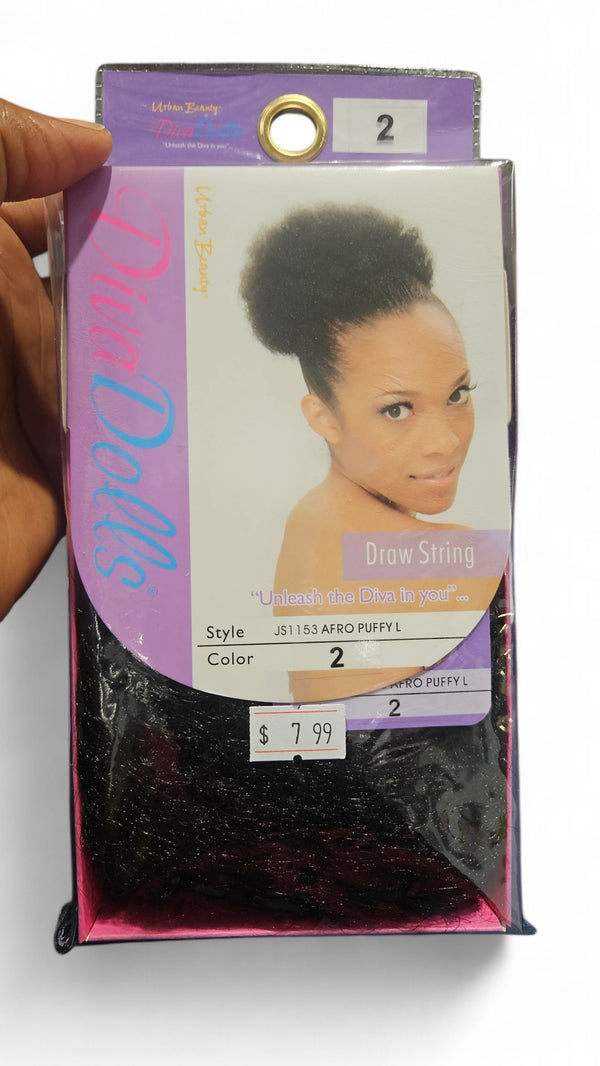 DIVA DOLLS DRAWSTRING PONYTAILS
