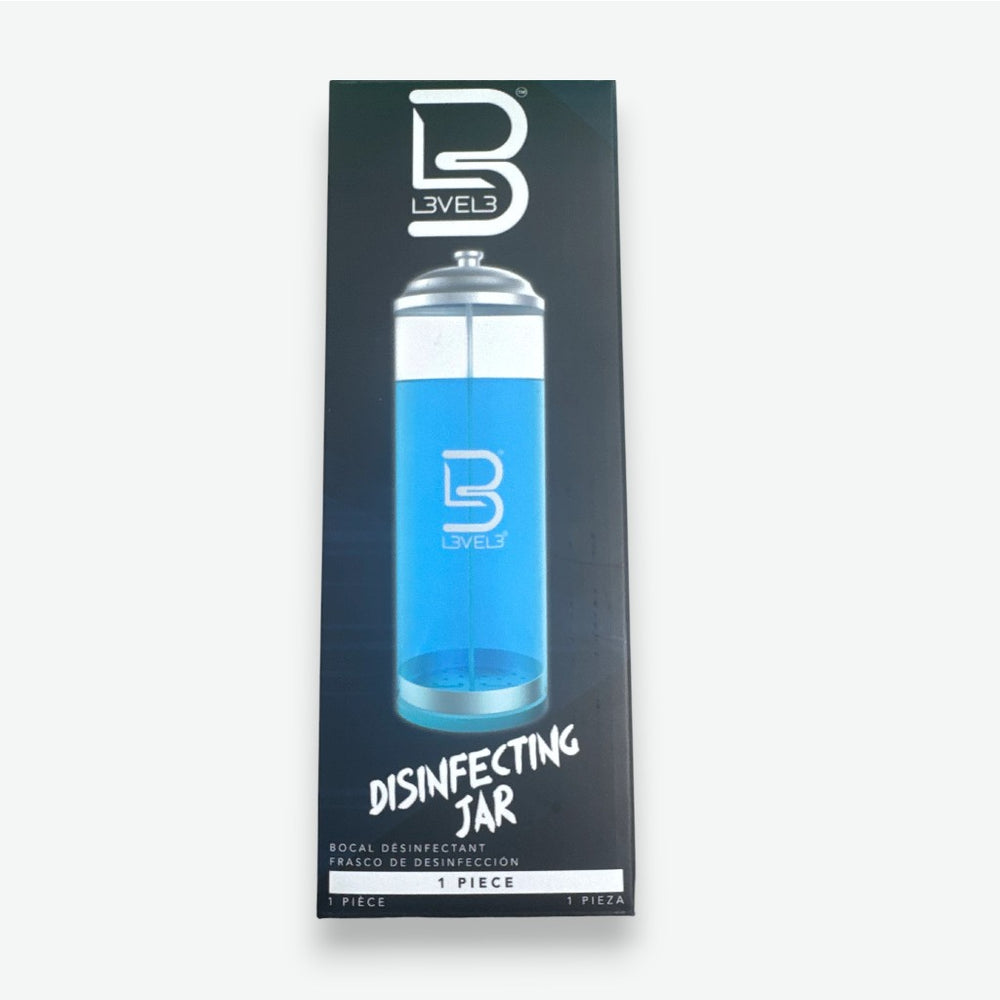 LEVEL3 Disinfecting Jar – Professional Tool Sterilizer Solution