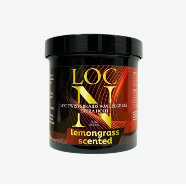 LOC N - LOCS TWISTS BRAIDS WAVE EDGE GEL EXTRA HOLD LEMONGRASS