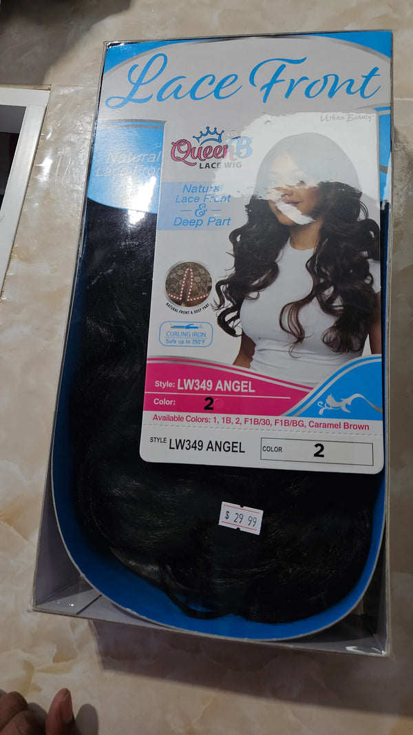 QUEEN B LACE WIG NATURAL LACE FRONT & DEEP PARTDC