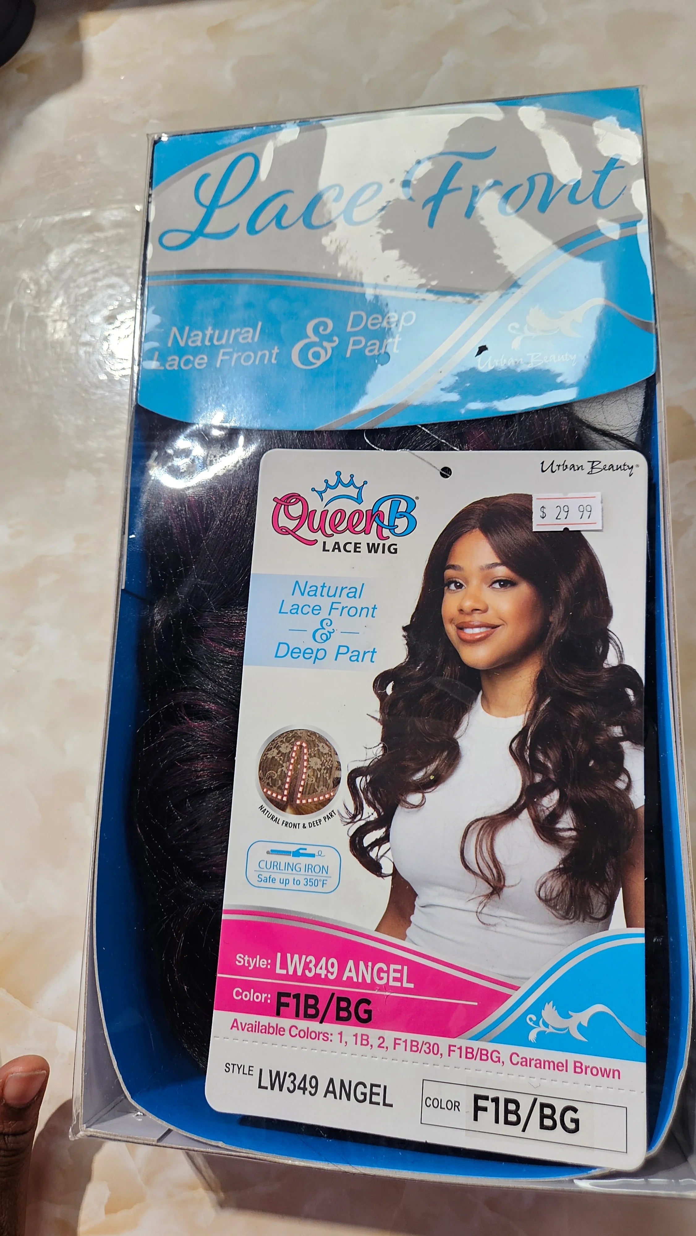 QUEEN B LACE WIG NATURAL LACE FRONT & DEEP PARTDC