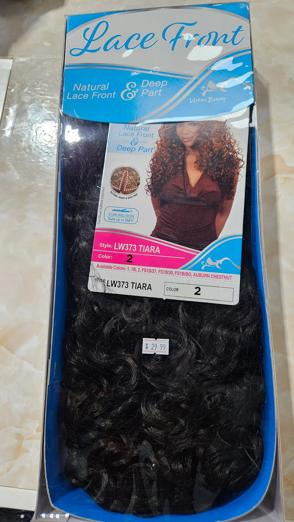 QUEEN B LACE WIG NATURAL LACE FRONT & DEEP PARTDC