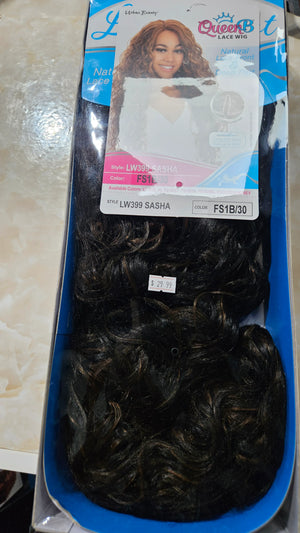 QUEEN B LACE WIG NATURAL LACE FRONT & DEEP PARTDC