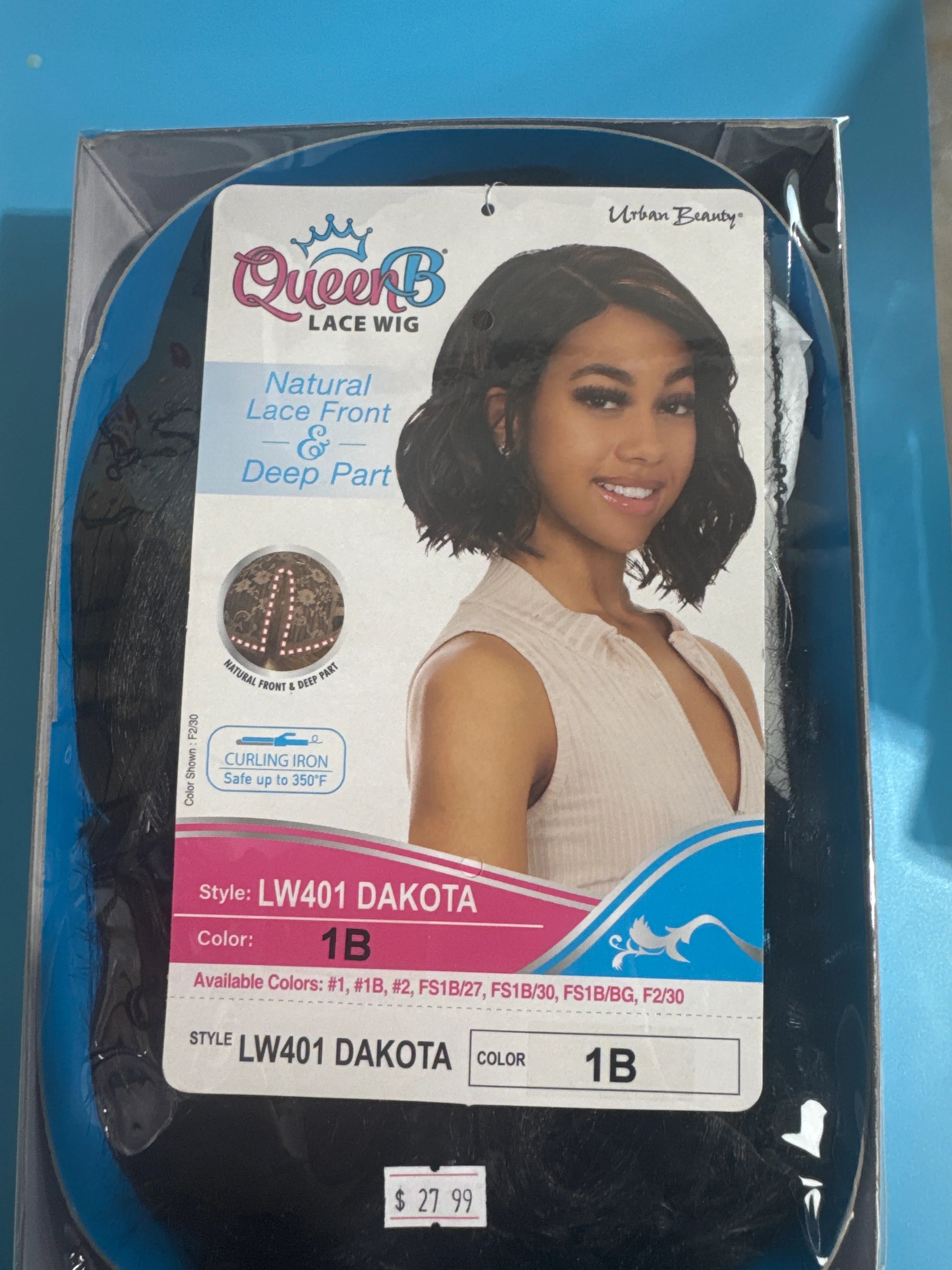 QUEEN B LACE WIG NATURAL LACE FRONT & DEEP PARTDC