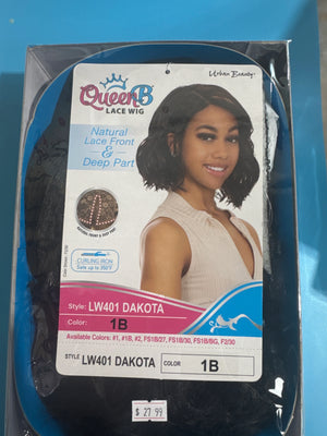 QUEEN B LACE WIG NATURAL LACE FRONT & DEEP PARTDC