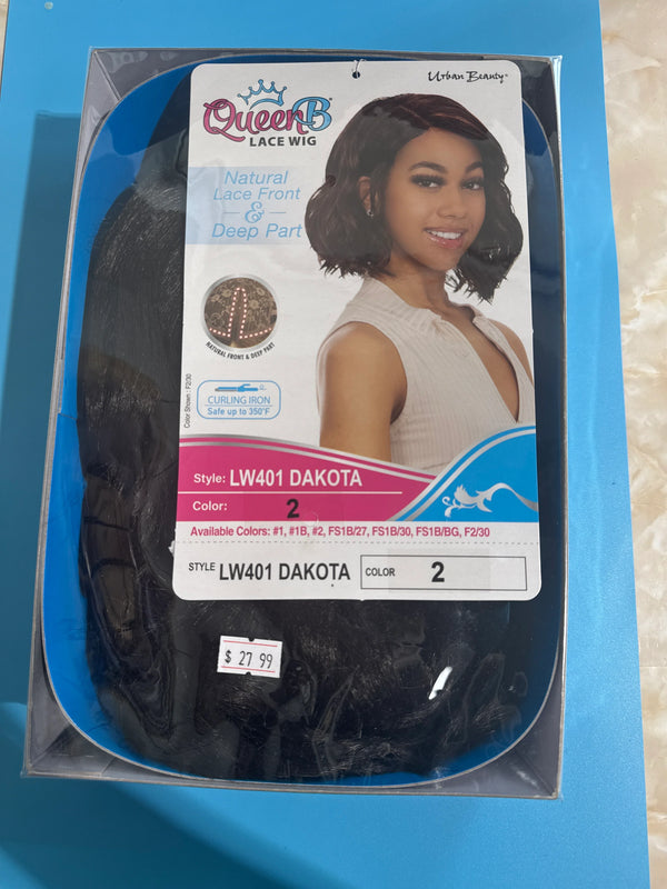 QUEEN B LACE WIG NATURAL LACE FRONT & DEEP PARTDC