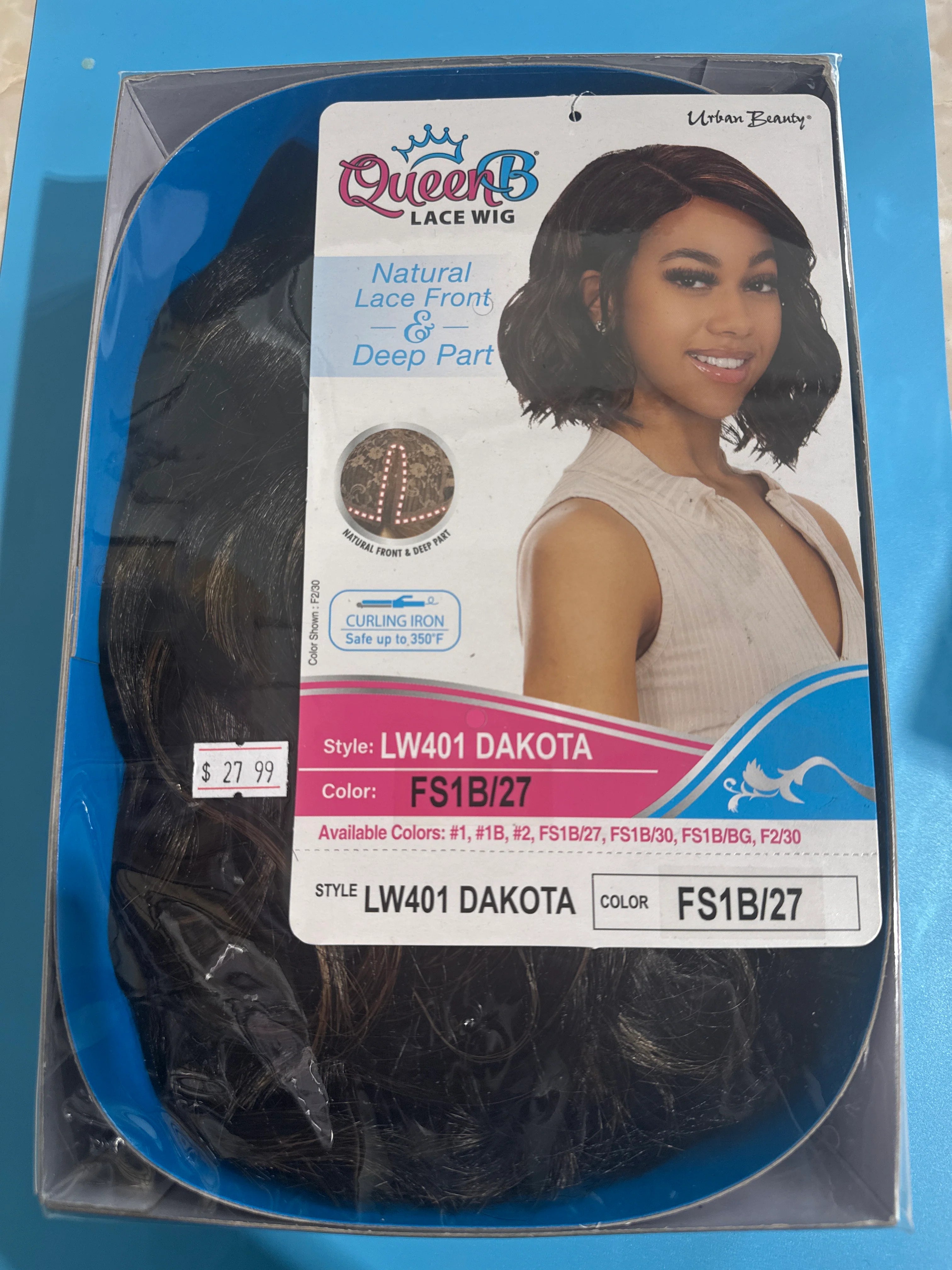 QUEEN B LACE WIG NATURAL LACE FRONT & DEEP PARTDC